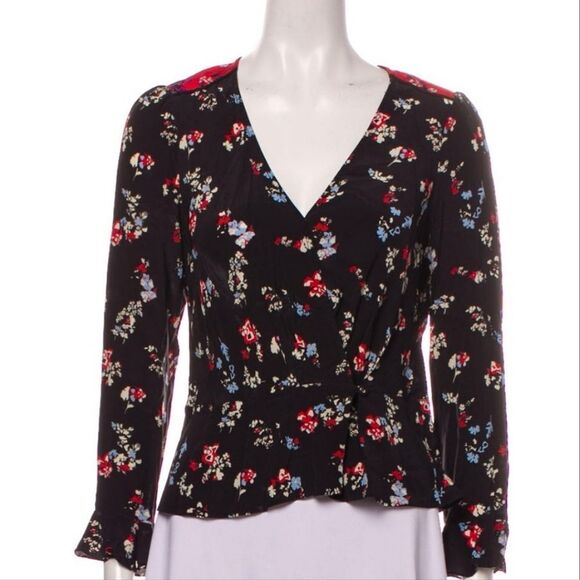 Tanya Taylor Silk Blouse - Picture 1 of 4